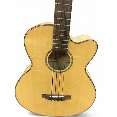 Used Teton STB130FMCENT Natural Acoustic Bass Guitar