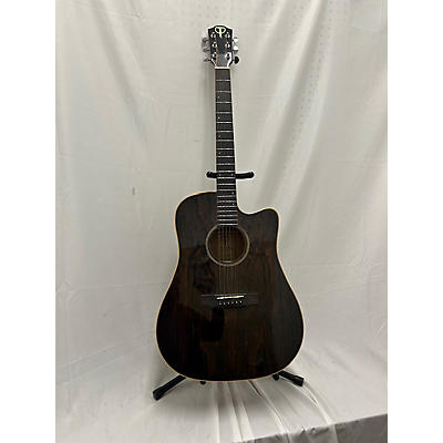 Teton Used Teton STS000ZIGCE Walnut Acoustic Electric Guitar