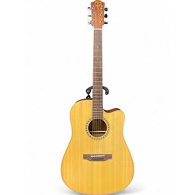 Used Teton STS100 Natural Acoustic Electric Guitar