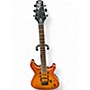 Used Teton TR20HS Orange Solid Body Electric Guitar Orange