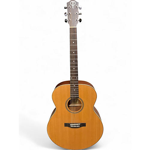 Used Teton stj105nt Natural Acoustic Guitar Natural