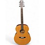Used Teton stj105nt Natural Acoustic Guitar Natural