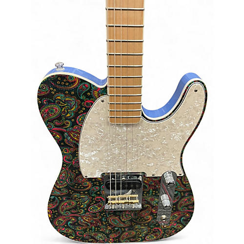 Used Texas Toast T STYLE  PAISLEY Solid Body Electric Guitar PAISLEY