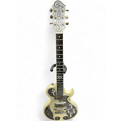 Used Teye Guitars Coyote White Solid Body Electric Guitar