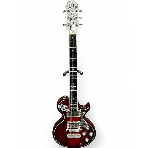 Used Teye Guitars LA LLAMA Maple Solid Body Electric Guitar Maple