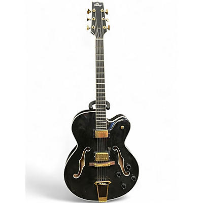 Used The Heritage EAGLE CLASSIC Black Hollow Body Electric Guitar