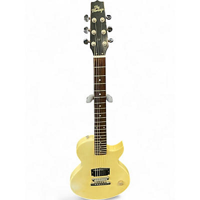 Used The Heritage H-120 Vintage White Solid Body Electric Guitar