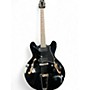 Used The Heritage H330 Black Hollow Body Electric Guitar Black