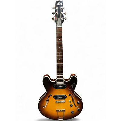 Used The Heritage H530 Original Sunburst Hollow Body Electric Guitar