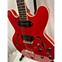 Used The Heritage Used The Heritage H530 Trans Red Hollow Body Electric Guitar Trans Red