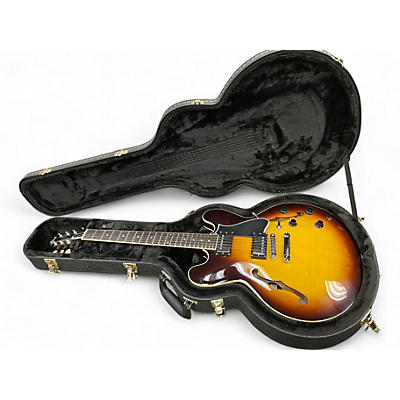 Used The Heritage H535 2 Color Sunburst Hollow Body Electric Guitar
