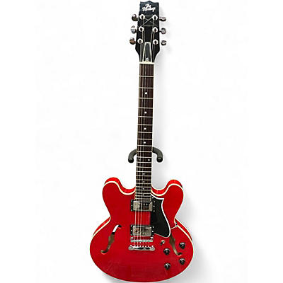 Used The Heritage H535 Cherry Hollow Body Electric Guitar