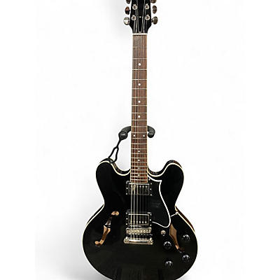 Used The Heritage H535 Ebony Hollow Body Electric Guitar