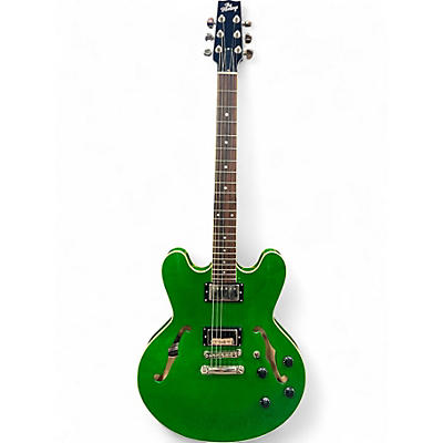 Used The Heritage H535 Emerald Green Hollow Body Electric Guitar