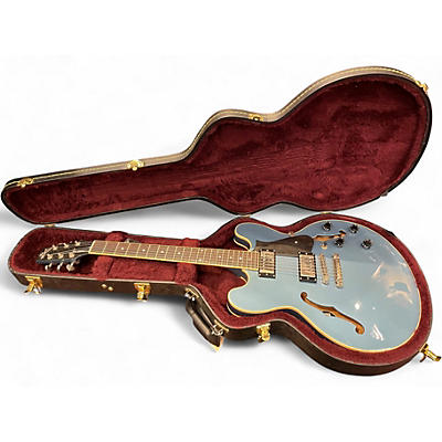 Used The Heritage H535 Pelham Blue Hollow Body Electric Guitar