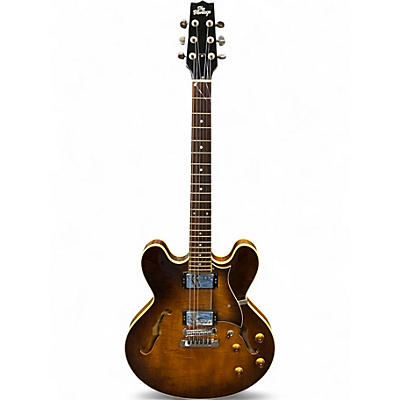 Used The Heritage H535 Tobacco Sunburst Hollow Body Electric Guitar