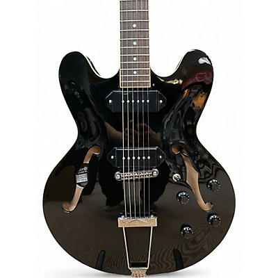 Used The Heritage STDH-530 Ebony Hollow Body Electric Guitar