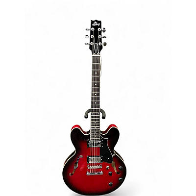 Used The Heritage h535 ascent+ red burst Hollow Body Electric Guitar