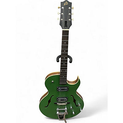 Used The Loar LH-306T-CGN GREEN Hollow Body Electric Guitar