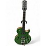 Used The Loar LH-306T-CGN GREEN Hollow Body Electric Guitar GREEN