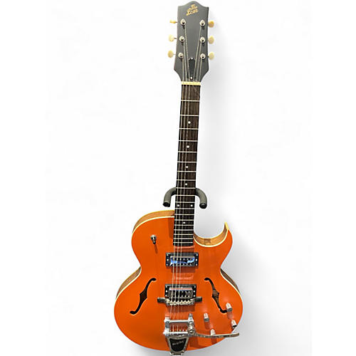 Used The Loar LH 306T PEACH Hollow Body Electric Guitar PEACH