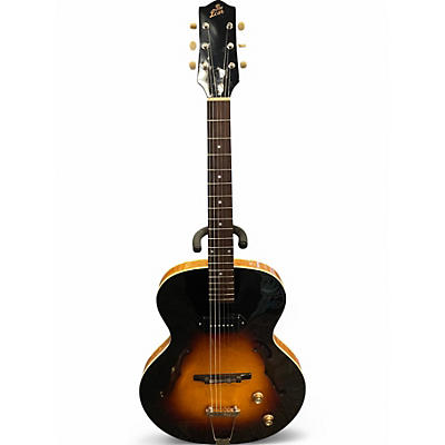 Used The Loar LH301T Sunburst Hollow Body Electric Guitar