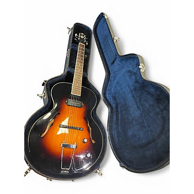 Used The Loar LH309-VS Vintage Sunburst Hollow Body Electric Guitar