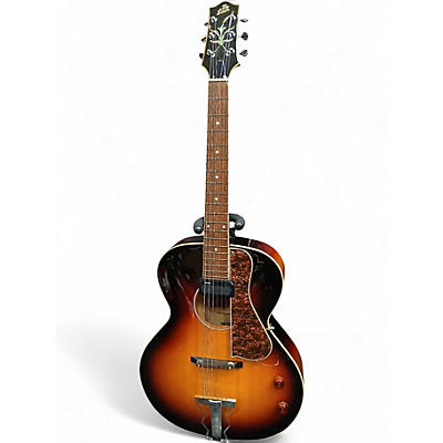 Used The Loar LH400 2 Color Sunburst Acoustic Electric Guitar