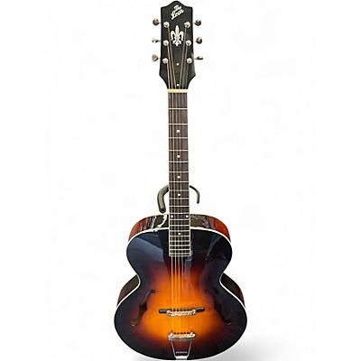 Used The Loar LH600VS Tobacco Burst Acoustic Guitar