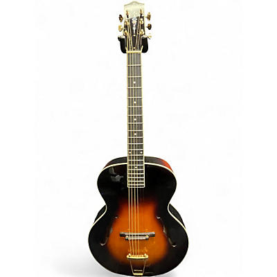 Used The Loar LH700VS 2 Color Sunburst Acoustic Guitar