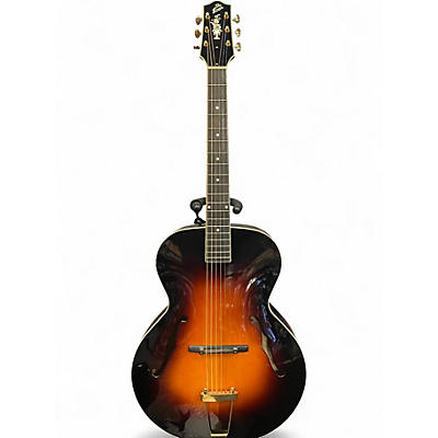 Used The Loar LH700VS 2 Color Sunburst Hollow Body Electric Guitar