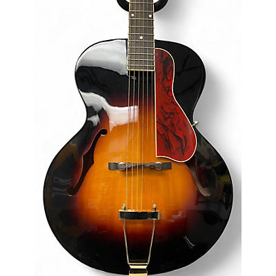 Used The Loar LH700VS Sunburst Hollow Body Electric Guitar