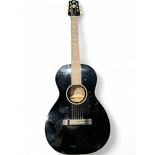 Used The Loar LO-216-BK Black Acoustic Guitar Black