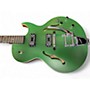 Used The Loar lh 306t matte green Hollow Body Electric Guitar matte green
