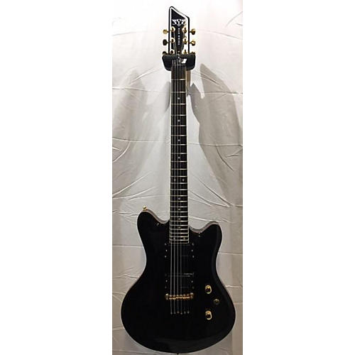 Used Third Eye Lust For Life Black Solid Body Electric Guitar Black