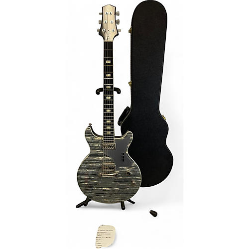 Used Thorn Custom Guitars Artisan Limited Ser. 3 Vintage Silver Blue Solid Body Electric Guitar Vintage Silver Blue