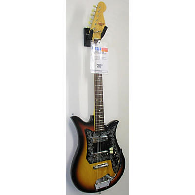 Used Tiesco ET200 3 Color Sunburst Solid Body Electric Guitar