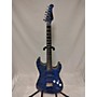 Used Used Tigress Double Cut Blue Solid Body Electric Guitar Blue