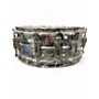 Used Tj Percussion 14in snare Metallic Silver Drum Metallic Silver 33