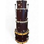 Used Tjs Custom Drums 4 Piece Maple passion maple passion Drum Kit maple passion