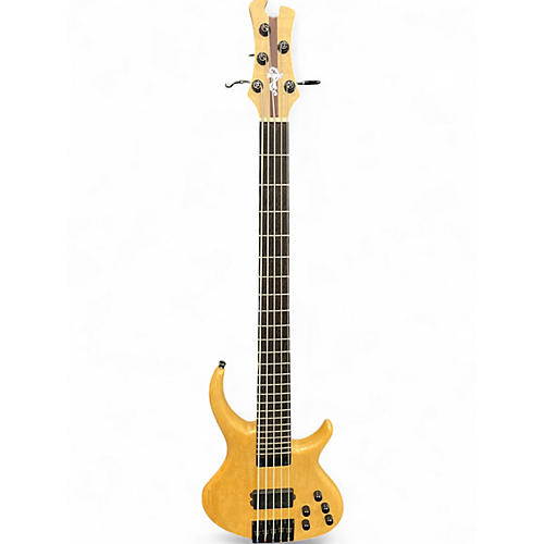 Used Tobias GROWLER 5 STRING Natural Electric Bass Guitar Natural