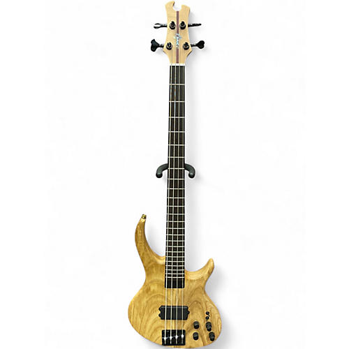 Used Tobias Growler IV Natural Electric Bass Guitar Natural