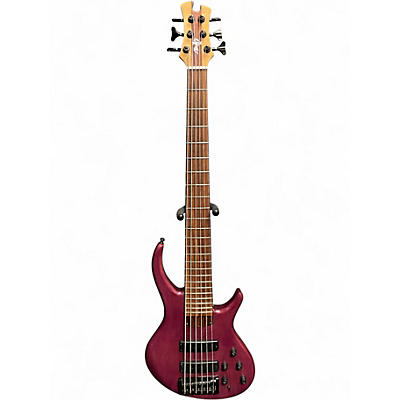 Used Tobias KILLER B 6 STRING PURPLE Electric Bass Guitar