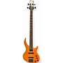 Used Tobias Toby Deluxe IV Amber Electric Bass Guitar Amber