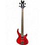Used Tobias Toby Deluxe IV Crimson Red Trans Electric Bass Guitar Crimson Red Trans
