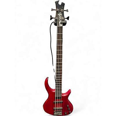 Used Tobias Toby Deluxe IV Wine Red Electric Bass Guitar