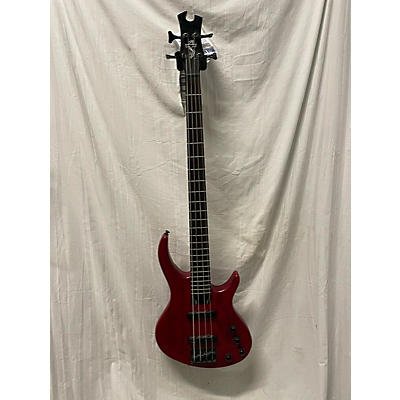 Tobias Used Tobias Toby Standard IV Red Electric Bass Guitar