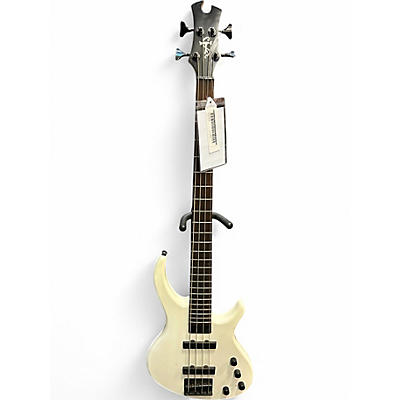 Used Tobias Toby Standard IV White Electric Bass Guitar