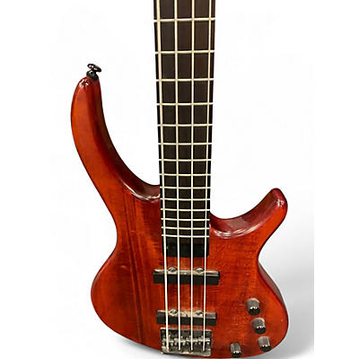 Used Toby By Tobias 4 STRING BASS Red Electric Bass Guitar