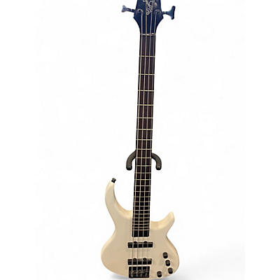 Used Toby By Tobias bass Alpine White Electric Bass Guitar